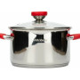 Кастрюля с крышкой Attribute AZIMUT ASH024 24х13.5 см 5.8 л