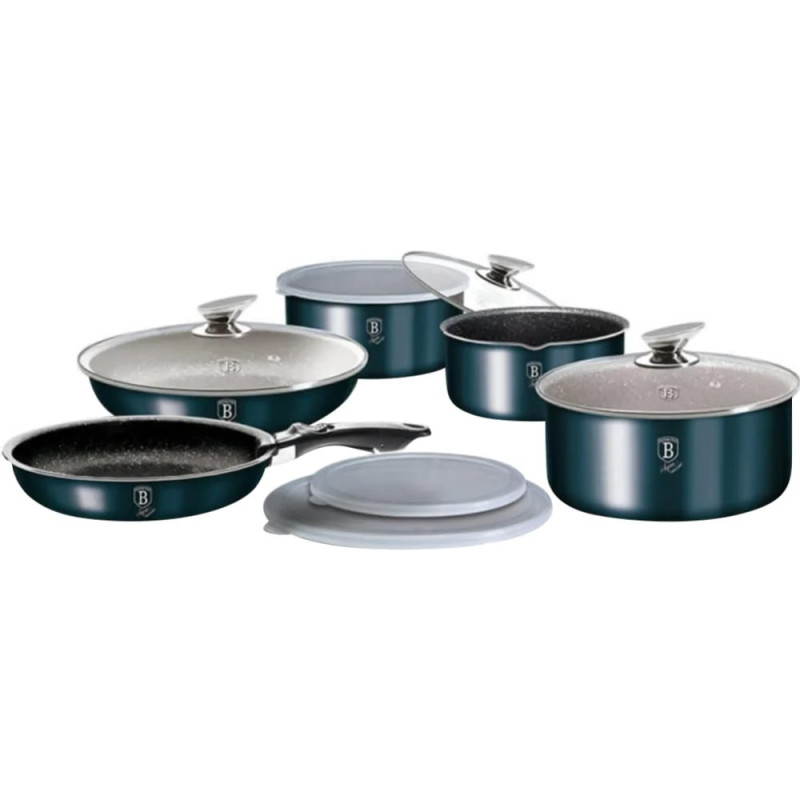 Набор посуды Berlinger Haus Aquamarine Metallic Line BH-6101