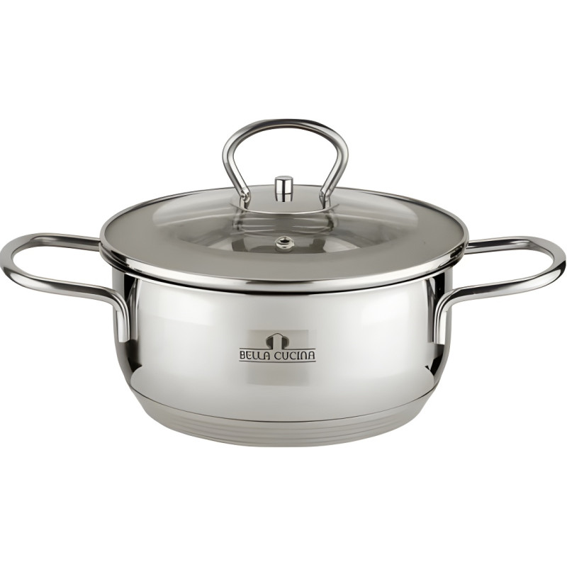 Кастрюля со стеклянной крышкой Bella Cucina BC-2007 3,1 л