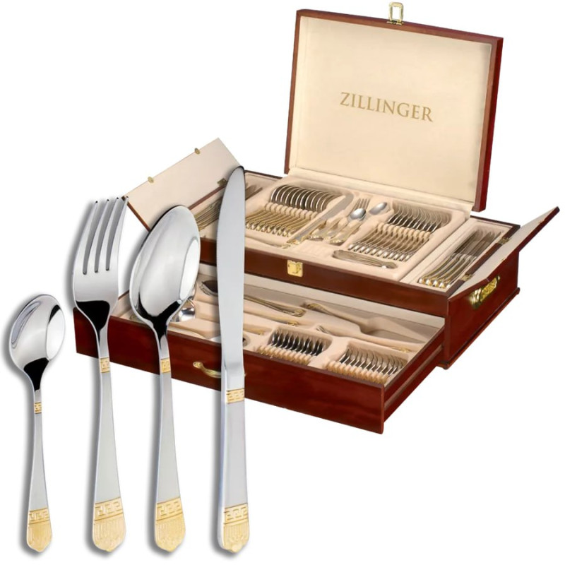 Набор столовых приборов Zillinger 710GS Yana 72 пр.