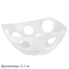 Фруктовница Lenardi BIANCO 118-026 21,5 см
