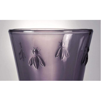 Бокалы с декором пчелы La Rochere ABEILLE AUBERGINE 612108 260 мл