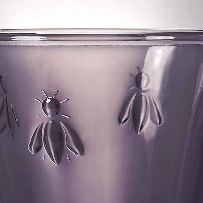 Бокалы с декором пчелы La Rochere ABEILLE AUBERGINE 612108 260 мл