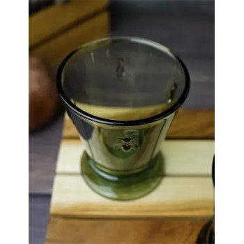 Бокалы с декором пчелы La Rochere ABEILLE VERT OLIVE 612197 260 мл