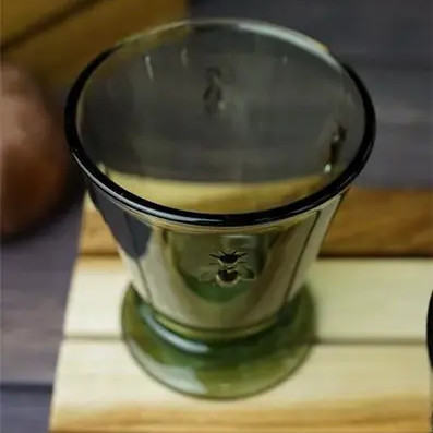 Бокалы с декором пчелы La Rochere ABEILLE VERT OLIVE 612197 260 мл