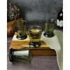 Бокалы с декором пчелы La Rochere ABEILLE VERT OLIVE 612197 260 мл