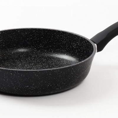 Сковорода гранит black с индукцией TM МЕЧТА 24802И 24 см