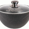 Казан Гранит black МЕЧТА 57802 7 л