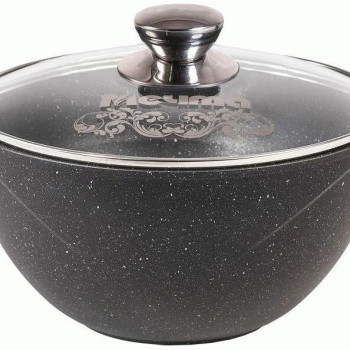 Казан Гранит black МЕЧТА 57802 7 л