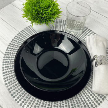 Набор столовый Luminarc ZELIE BLACK V3894 18 пр