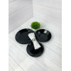 Набор столовый Luminarc ZELIE BLACK V3894 18 пр