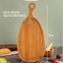 Разделочная доска ATTRIBUTE BAMBOO CURVE ABX172 39х18х1.5 см