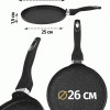 Набор посуды Royalty Line RC-1111BLC 11 пр.