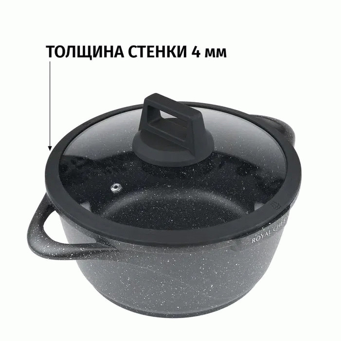 Набор посуды Royalty Line RC-1111BLC 11 пр.