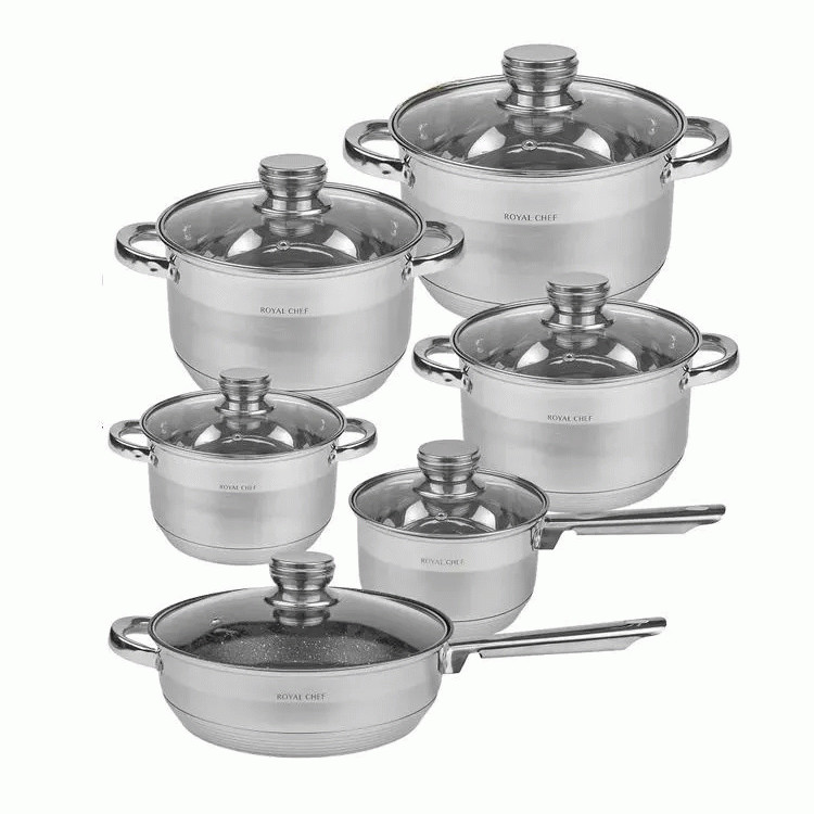 Набор посуды Royal chef RC-1222 12 пр.