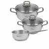 Набор посуды 2каст 16/18см+ковш 14см Royal chef 4STCKK0005001