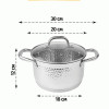 Набор посуды Royal chef RC-1202 6 пр.