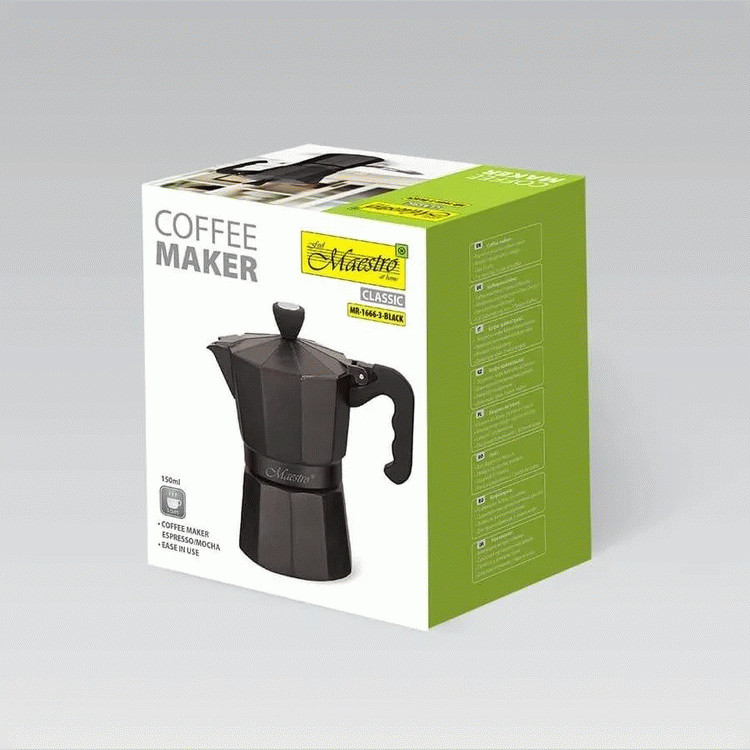 Гейзерная кофеварка Maestro MR-1658-6 300 мл