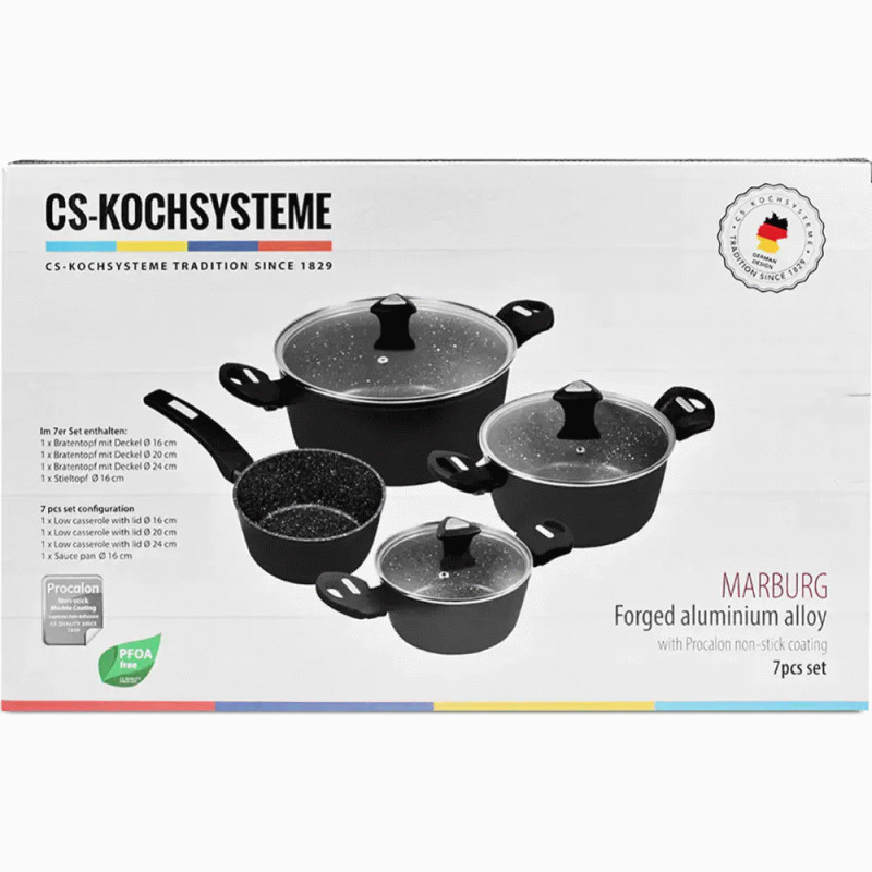 Набор посуды CS-KOCHSYSTEME 081492 7 пр.