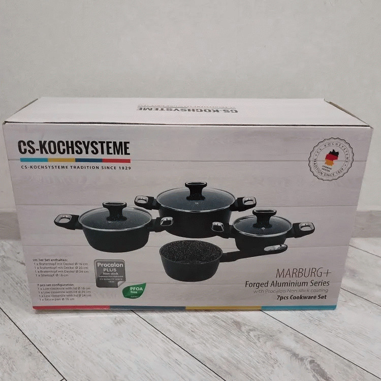 Набор посуды CS-KOCHSYSTEME 086732 7 пр.