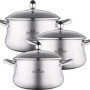 Набор посуды Bella Cucina BC-2143 3,6/4,4/5,6л 6 пр.