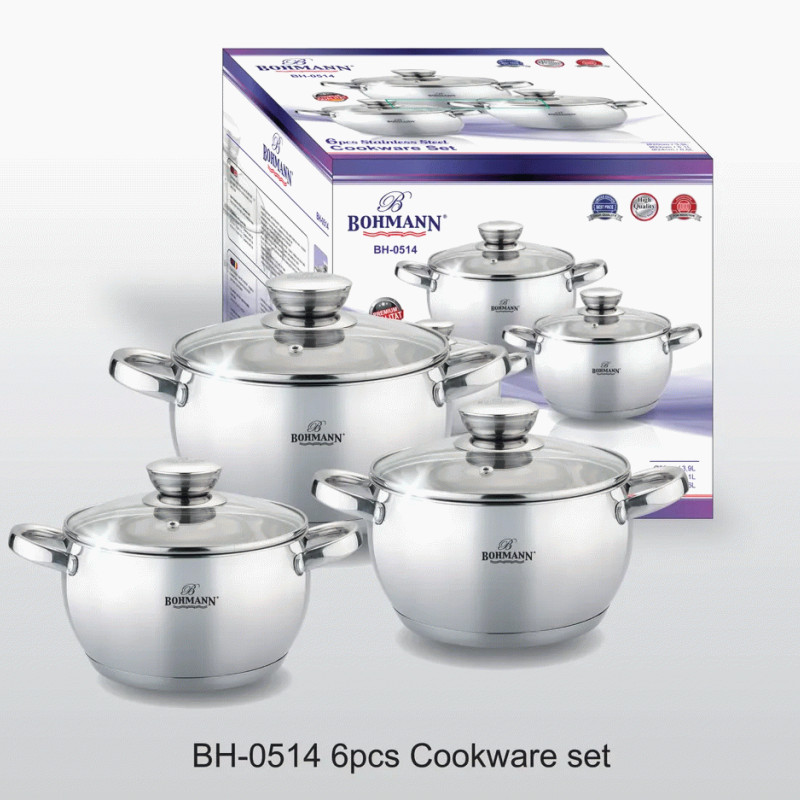Посуда Bohmann BH-0514 6 предметов