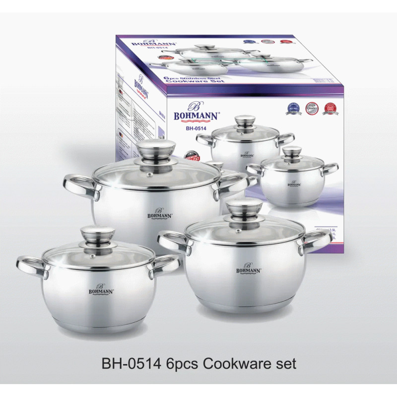 Посуда Bohmann BH-0514 6 предметов
