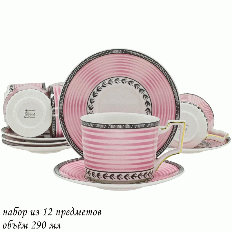 Чайный набор Lenardi 244-039 12 пр. 290 мл