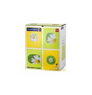 Сервиз столовый Luminarc Paquerette Green с блюдом 19пр.