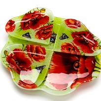 Блюдо вращающееся + 4 тарелки Mayer&Boch MB 23900