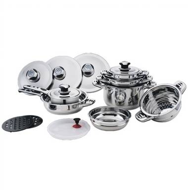 Набор кастрюль 17 предметов Royal RL 8317