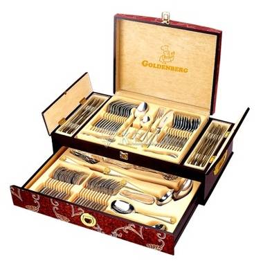 Набор столовых приборов Goldenberg GB 7206 72пр.