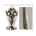 Набор столовых приборов Ziggler ZG 2443 Silver 25пр.