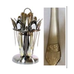 Набор столовых приборов Ziggler ZG 2492 Silver 25пр.