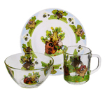 Сервиз для детей Винни Пух 3 пр. КРС-223