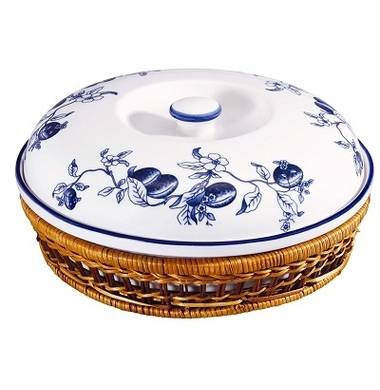 Форма для запекания Bekker BK 7006 (в корзинке, с крышкой)