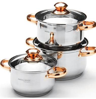 Набор кастрюль Mayer&Boch MB 25665
