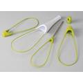 Складной венчик-мешалка Twist Whisk 20071 бело-зелёный