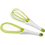 Складной венчик-мешалка Twist Whisk 20071 бело-зелёный