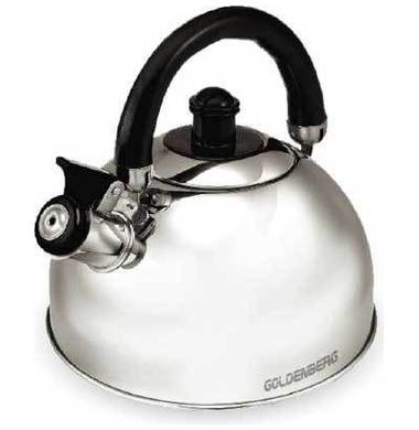 Чайник металлический Goldenberg GB 3101 2.5л