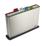 Набор разделочных досок в стальном кейсе Joseph Joseph Index Steel 60095 серебристый