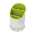 Сушилка для столовых приборов со сливом Dock Joseph Joseph 85074 зелёная