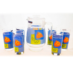 Набор кувшин + стаканы Luminarc Melys Azur J9119