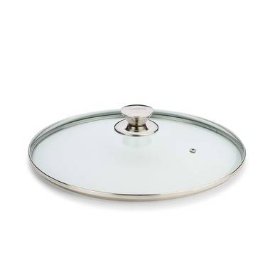 Крышка стеклянная 20см Valira с металлическим ободом 4900 