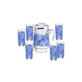 Набор кувшин + стаканы Luminarc Plenitude Blue D2328