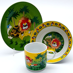 Набор посуды детской "Львёнок" Loraine LR 23390