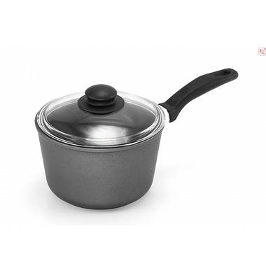 Ковш Виктория АЛА 2л со стеклянной крышкой "Престиж"