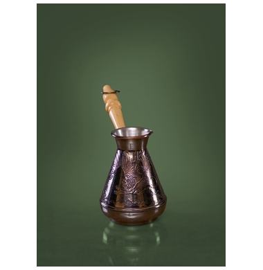 Турка для кофе медная 380 мл