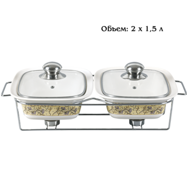 Мармит GreenPoint GP 0254 1.5+1.5 л