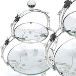 Конфетница 2-х ярусная Loraine LR 26660